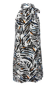 Veronica M Tie Neck Dress Slide 1