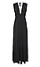 Veronica M Deep V Maxi Dress Thumb 1