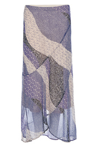 BB Dakota Patchwork Midi Skirt Slide 1