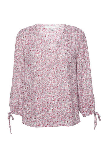 Collective Concepts Long Sleeve Printed Top Slide 1
