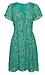 Collective Concepts Short Sleeve Floral Dress Thumb 1