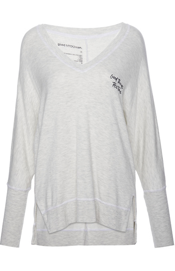 Good hYOUman V Neck Dolman Top Slide 1