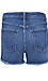 Just Black Frayed Hem Short Thumb 2