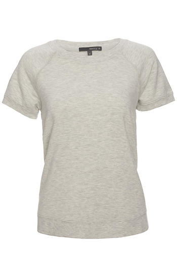 Super Soft Short Sleeve Fleece Pullover Slide 1