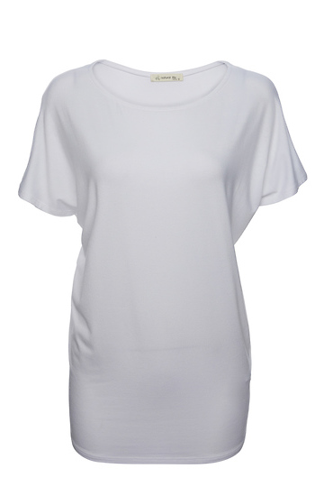 Short-Sleeve Dolman Top Slide 1