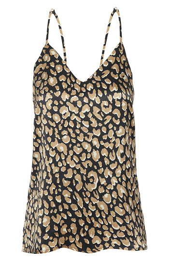 Printed V Neck Cami Slide 1
