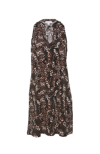 Veronica M Printed Shift Dress Slide 1