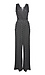 Printed Surplice Jumpsuit Thumb 1