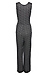 Printed Surplice Jumpsuit Thumb 2