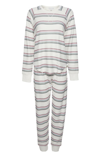 PJ Salvage Striped Pajama Set Slide 1