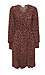 Cheetah Print Surplice Dress Thumb 1