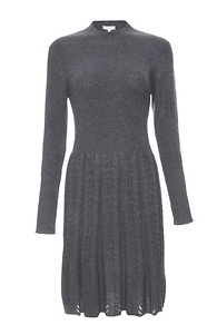 Long Sleeve Flare Sweater Dress Slide 1