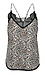 Leopard Print Lace Trim Cami Thumb 1