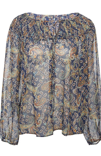 Daniel Rainn Paisley Print Blouse Slide 1