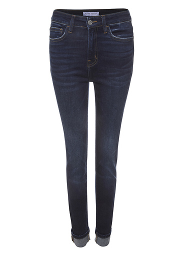 Cuffed Ankle Skinny Slide 1