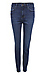 Just Black High Rise Skinny W/ Distress Hem Thumb 1