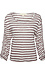 Striped Boat Neck Tee Thumb 1