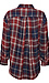 BeachLunchLounge Twist Front Plaid Top Thumb 2