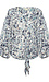 Floral Tie Front Top Thumb 1