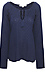 Jacquard Textured Long Sleeve Blouse Thumb 1