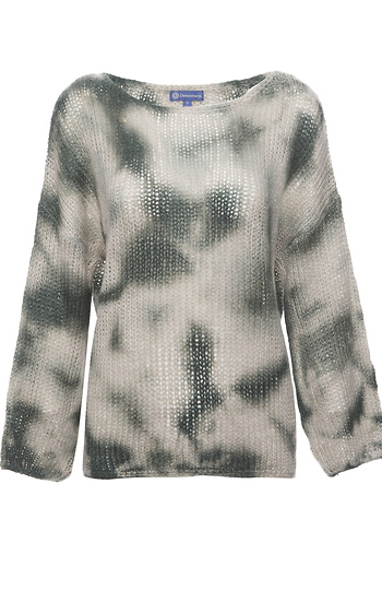 Democracy Tie Dye Blouson Sleeve Sweater Slide 1