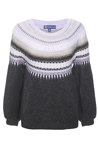 Democracy Metallic + Eyelash Detail Sweater Slide 1