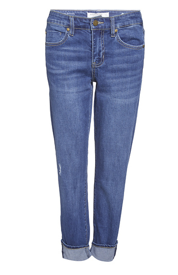 Liverpool Mid Rise Girlfriend Jeans Slide 1
