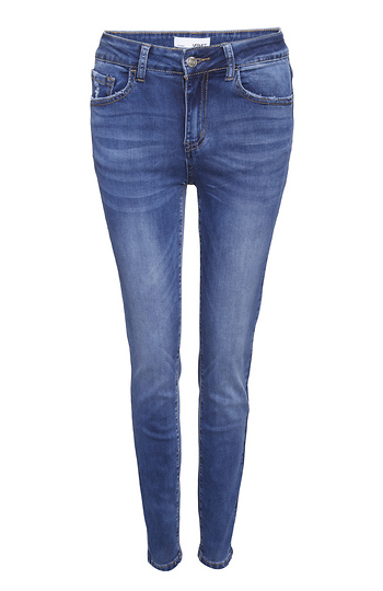 Mid Rise Ankle Jean Slide 1