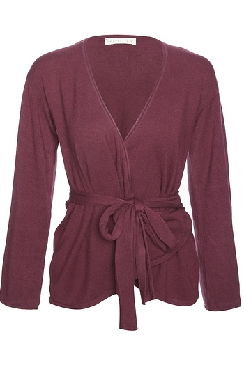 Knit Wrap Sweater Slide 1