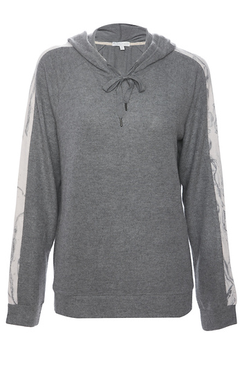 PJ Salvage Marble Print Hoodie Slide 1