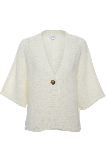 Current Air Open Knit Cardigan Slide 1