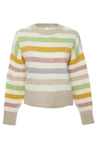 Striped Pullover Slide 1