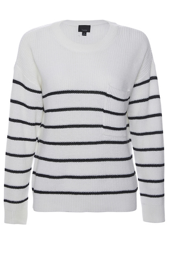 Nautical Striped Sweater Slide 1