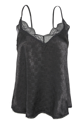 Tonal Lace Cami Slide 1