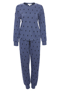 PJ Salvage Lightning Print PJ Set Slide 1