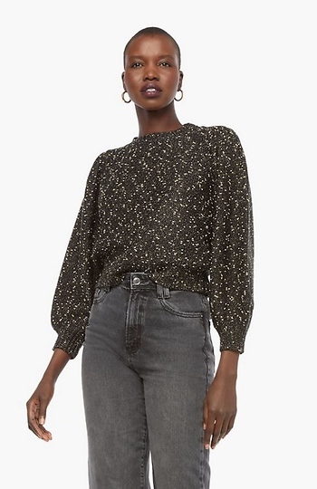 Lurex Crop Sweater Slide 1
