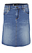 Kut from the Kloth Raw Hem Denim Skirt Thumb 1