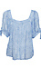 Tie Sleeves Printed Top Thumb 2