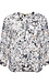 Floral Print Wrap Top Thumb 1