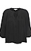 Split Neck 3/4 Sleeve Top Thumb 1