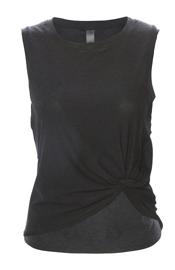 Beyond Yoga Front Twist Muscle Tank Slide 1