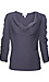Veronica M Shirred Sleeve Cowl Top Thumb 1