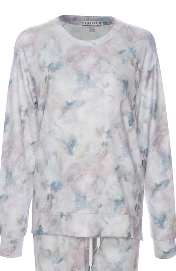 PJ Salvage Marble Long Sleeve Top Slide 1