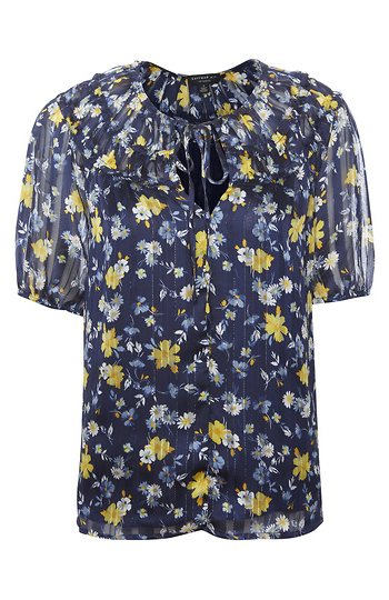 Floral Print Blouse Slide 1