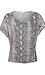 Michael Stars Snake Print Boxy Tee Thumb 1