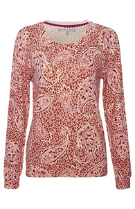 Daniel Rainn Paisley Print Top Slide 1