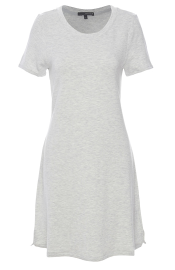 Super Soft Short Sleeve Lounge Dress Slide 1