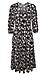 Elbow Sleeve Tiered Midi Dress Thumb 1