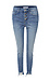Button Up Distressed Crop Denim Thumb 1