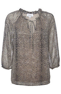 Printed 3/4 Sleeve Blouse Slide 1
